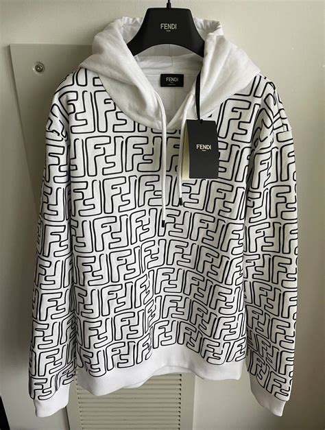 Rare Brand New Super Runway Fendi x Joshua Vides FF Hoodie 